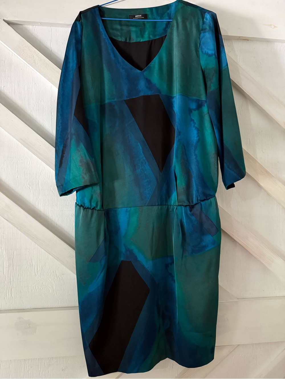 Mexx Metropolitan Blue Long Sleeve Dress